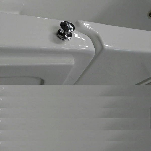 Cascada 52-inch Walk-in Bathtub with Right Side Door and Soaking Bathtub Function: The Perfect... Walk In Bath - Dimensions
