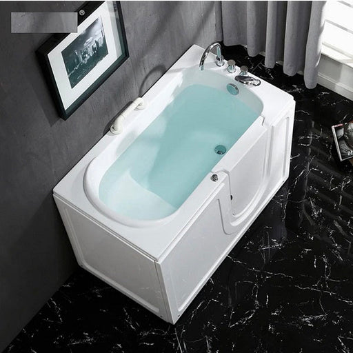 Cascada 52-inch Walk-in Bathtub with Right Side Door and Soaking Bathtub Function: The Perfect Bathtub for... Walk In Bath