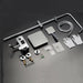 Cascada Allure 8" Digital Shower Faucet System Chrome Finish - Lifestyle View