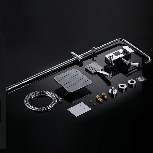 Cascada Allure 8" Digital Shower Faucet System Chrome Finish - View 11