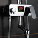 Cascada Allure 8" Digital Shower Faucet System Chrome Finish - Close-Up