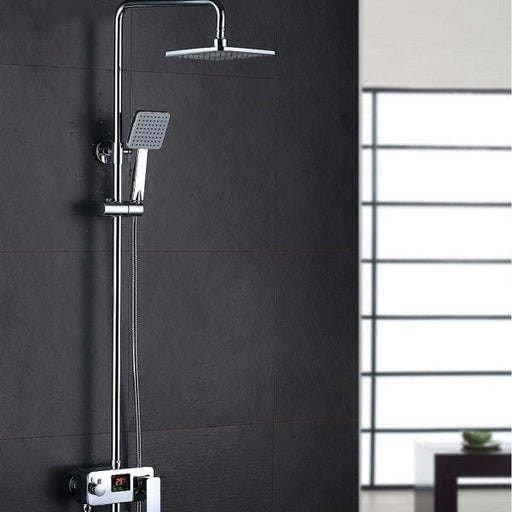 Cascada Allure 8" Digital Shower Faucet System Chrome Finish