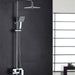Cascada Allure 8" Digital Shower Faucet System Chrome Finish