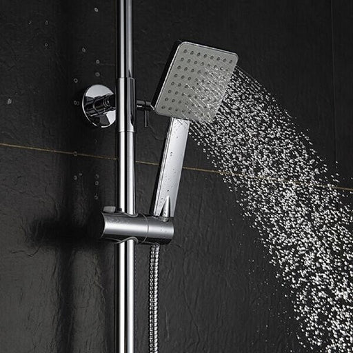 Cascada Allure 8" Digital Shower Faucet System Chrome Finish - Side View