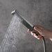 Cascada Annecy 12” Shower System - Brushed Nickel - Dimensions
