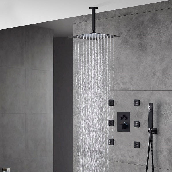 Cascada Annecy 12” Shower System - Side View
