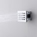 Cascada Annecy 12” Square Shower System - Polished Chrome - Detail View