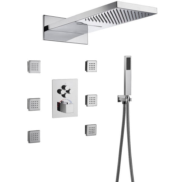 Cascada Annecy 9"x22” Shower System