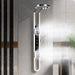 Cascada Aqualuxe 70" Multifunction Circular Digital Shower Panel System - View 9