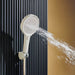 Cascada Aqualuxe 70" Multifunction Circular Digital Shower Panel System - Lifestyle View