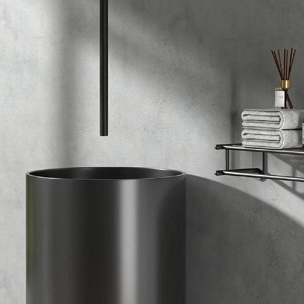 Cascada AquaSense Elite Ceiling Sensor Faucet Bathroom Sink Faucets - Installation View
