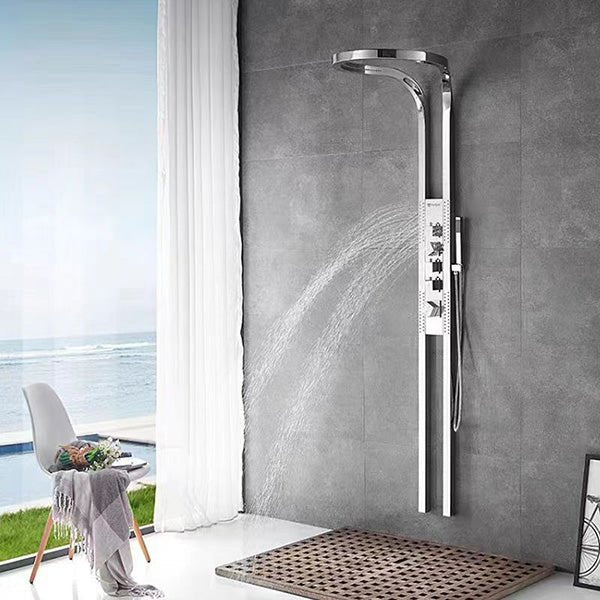 Cascada AquaTech Elite 80" Multifunction Circular Shower Panel System - View 16