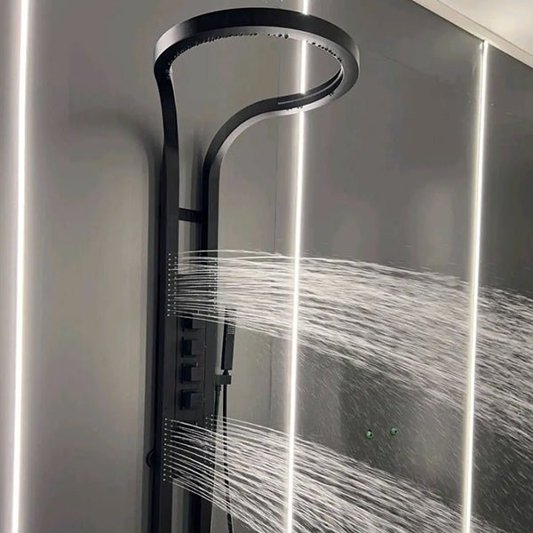 Cascada AquaTech Elite 80" Multifunction Circular Shower Panel System - View 11