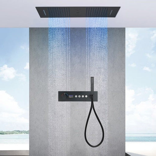 Cascada Artemisia 12"x36" LED Music Digital Large Shower System