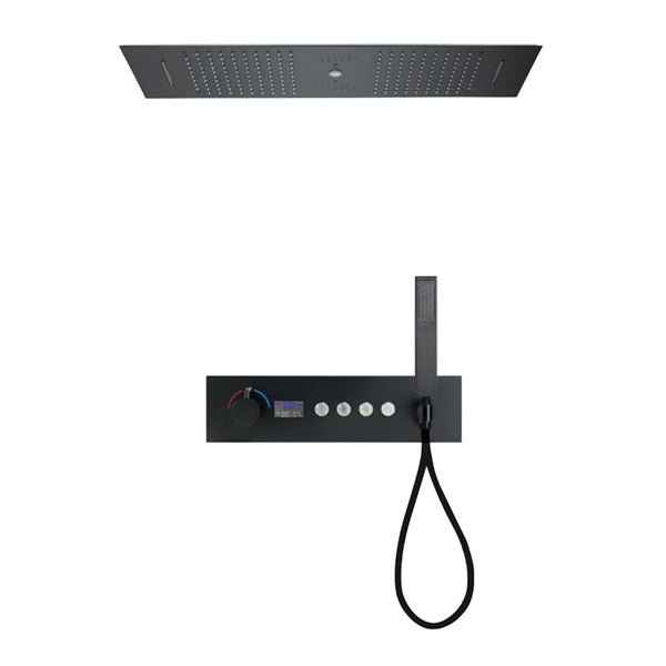 Cascada Artemisia 12"x36" LED Music Digital Large Shower System - View 12