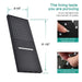 Cascada Aspen 9"x22" Matte Black LED Shower System - View 10
