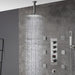 Cascada Assisi 10" Ceiling Mount Digital Rainfall Shower System