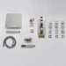 Cascada Assisi 10" Ceiling Mount Digital Rainfall Shower System - Close-Up