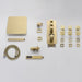Cascada Assisi 10" Thermostatic Digital Display Shower System - Close-Up
