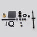 Cascada Barcelona 12" Rainfall Shower Set - Close-Up