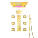 Cascada Bellagio 22" LED Music Dual Rainfall Shower System - View 16