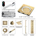 Cascada Bellagio 22" LED Music Dual Rainfall Shower System - View 12