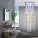 Cascada Bellagio 22" LED Music Dual Rainfall Shower System - Close-Up