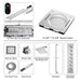 Cascada Bellagio 22" LED Music Dual Rainfall Shower System - View 25