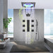 Cascada Bellagio 22" LED Music Dual Rainfall Shower System