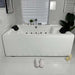 Cascada Bellagio 71" Acrylic Spa Tub Bubble Jet 2-Person Massage Bathtub - View 10