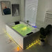 Cascada Bellagio 71" Acrylic Spa Tub Bubble Jet 2-Person Massage Bathtub - Detail View