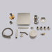 Cascada Bilbao 16" Brushed Nickel Dual Shower Head System - Detail View