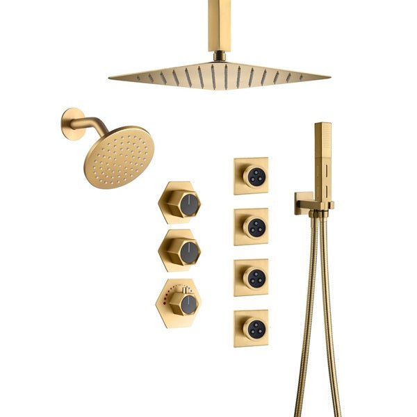 Cascada Bilbao 16" Dual Shower Head System - View 9