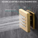 Cascada Bologna 9"x22" Digital LED Music Shower System - View 11