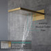 Cascada Bologna 9"x22" Digital LED Music Shower System - Features