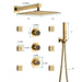 Cascada Camellia 12" Rain Shower System - Close-Up