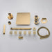 Cascada Camellia 12" Rain Shower System - Detail View