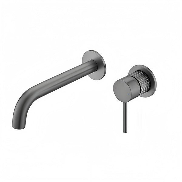Cascada Cliff Wall Mount Bathroom Sink Faucet (Hot & Cold) - View 13