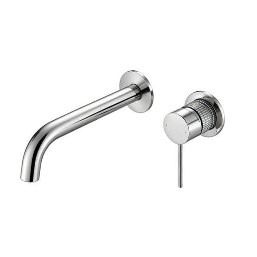 Cascada Cliff Wall Mount Bathroom Sink Faucet (Hot & Cold) - Side View
