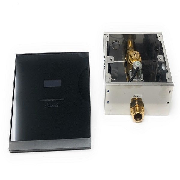 Cascada Concealed Sensor Urinal Flush Valve (Glass) - Detail View