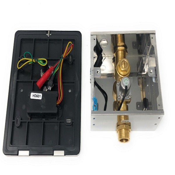 Cascada Concealed Sensor Urinal Flush Valve (Push Button) - Dimensions