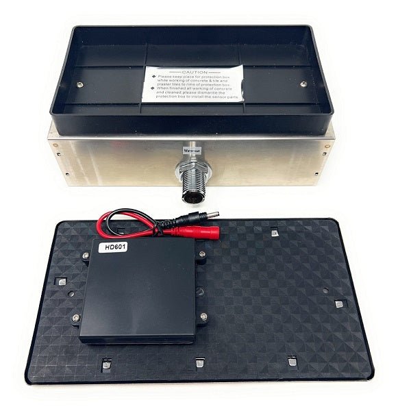 Cascada Concealed Sensor Urinal Flush Valve - Rectangular - Detail View