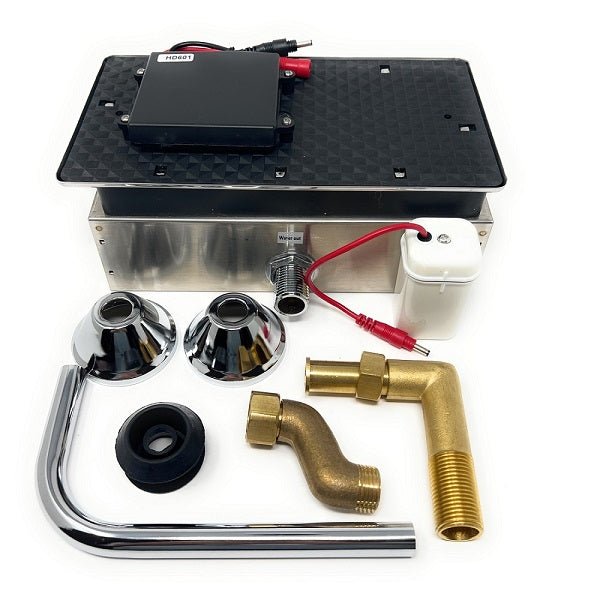 Cascada Concealed Sensor Urinal Flush Valve - Rectangular - Close-Up