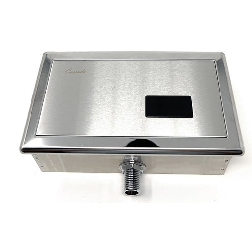 Cascada Concealed Sensor Urinal Flush Valve - Rectangular
