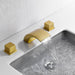 Cascada Deck Mounted Waterfall Bathroom Sink Faucet