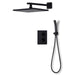 Cascada Firenze 10 Inch Dual Handle Shower System with 2-Function Spray (Rainfall & Handheld)