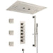 Cascada Florence 23"x31" Brushed Nickel Music LED Shower System - View 9