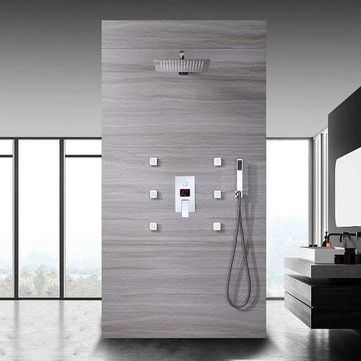 Cascada Garda 12" Digital Shower System - Side View