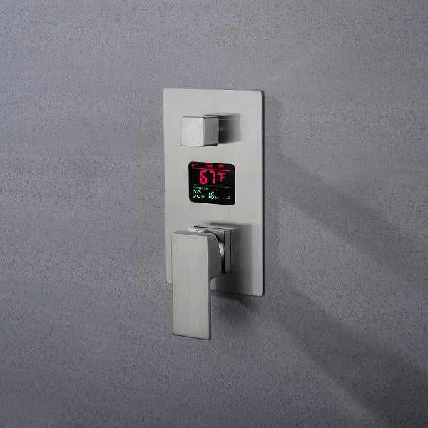 Cascada Garda Digital 12” Shower System - Detail View