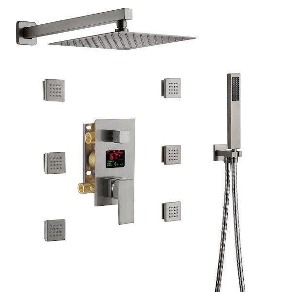 Cascada Garda Digital 12” Shower System
